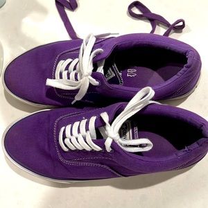 Purple mens converse sz 12